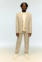 Linen-Blend Jacket