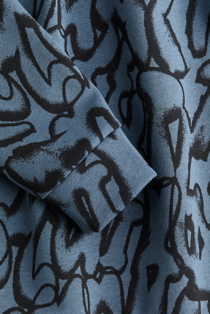 Printed Hoodie