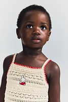 2-Piece Crochet-Look Set