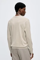 Slim Fit Fine-Knit Sweater
