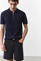 Regular-Fit Twill Shorts