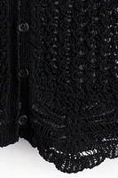 Crochet-Look Beach Top
