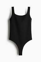 Interlock Thong Bodysuit