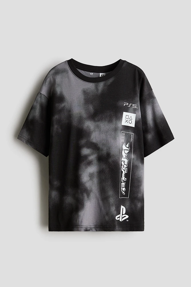 Printed Cotton T-Shirt