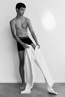 3-pack Mid-Length Boxer Briefs with Lycra®