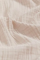 2-pack long muslin curtain lengths