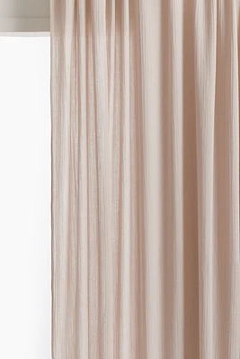 2-pack long muslin curtain lengths
