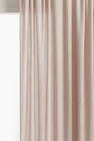 2-pack long muslin curtain lengths