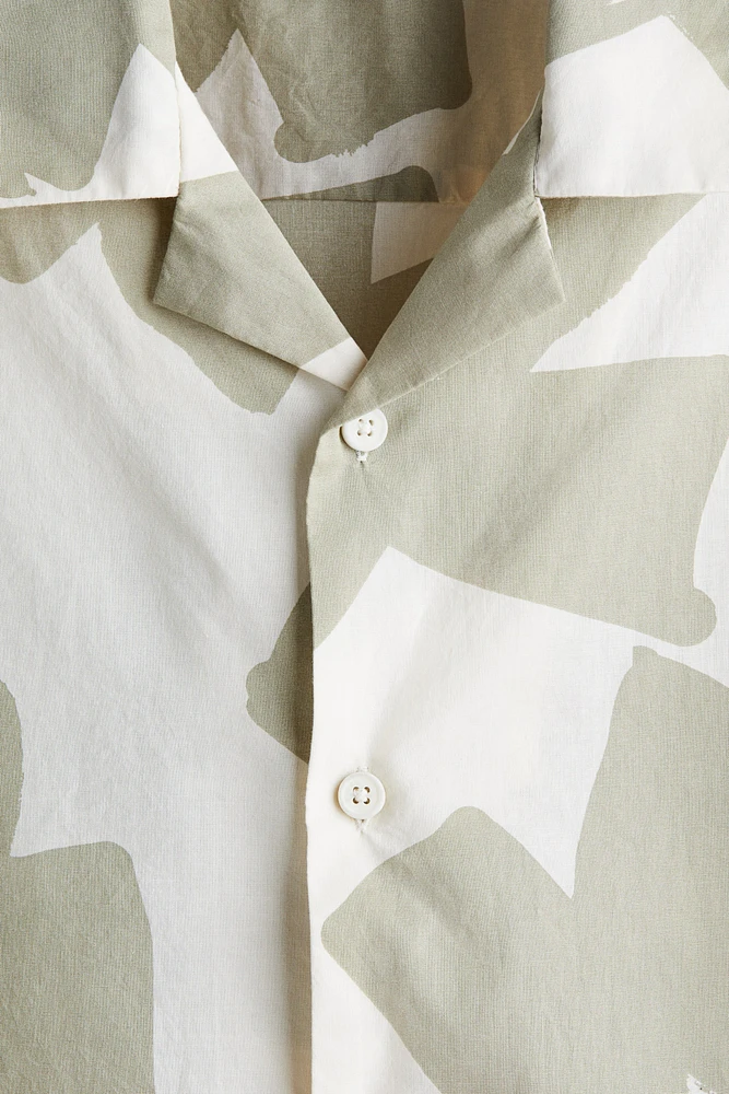 Regular-Fit Cotton Resort Shirt