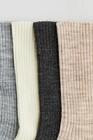4-pack Wool-Blend Socks