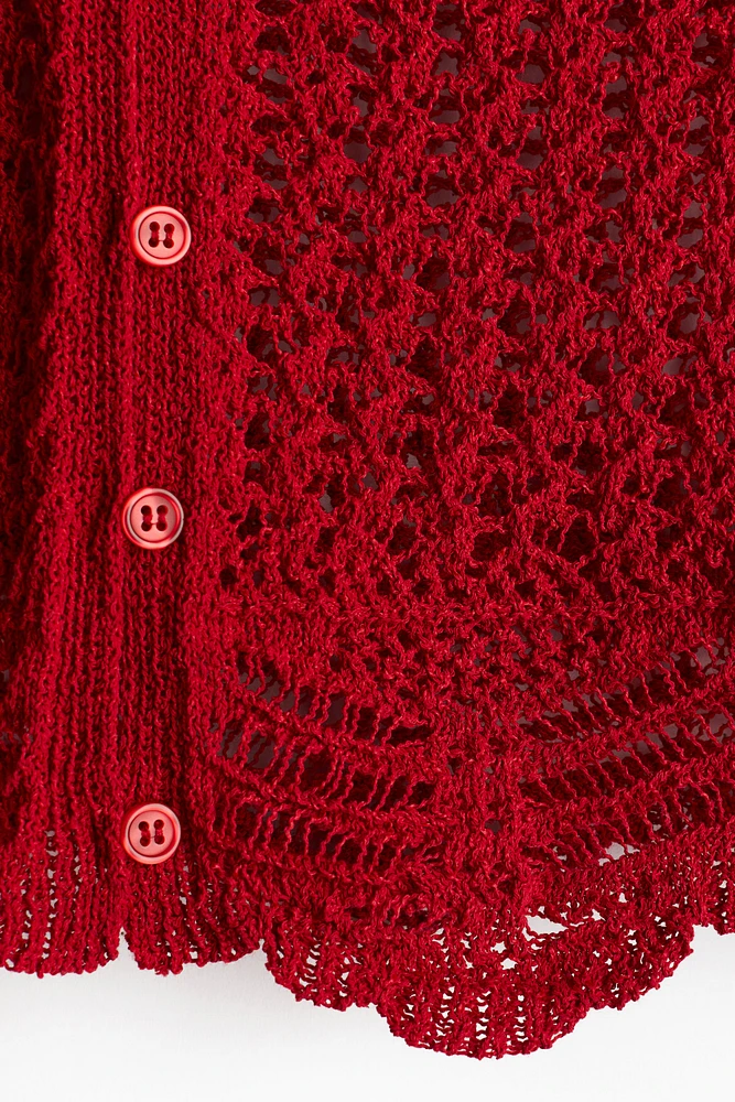 Crochet-Look Beach Top