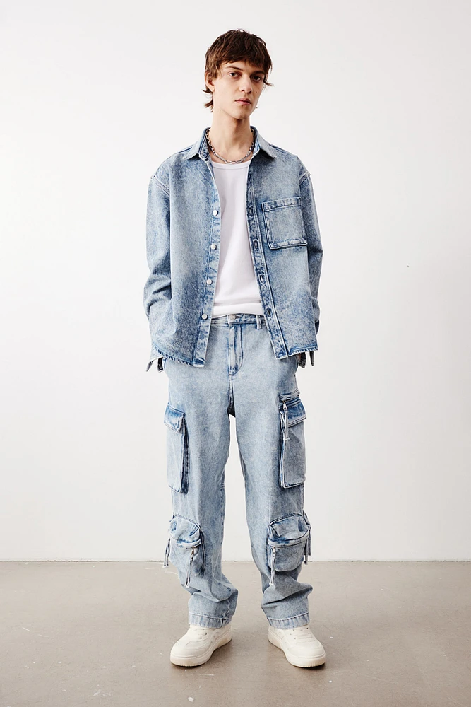 Boxy Denim Shirt
