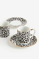 2-pack Espresso Cup and Saucer