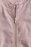 Linen-Blend Jacket