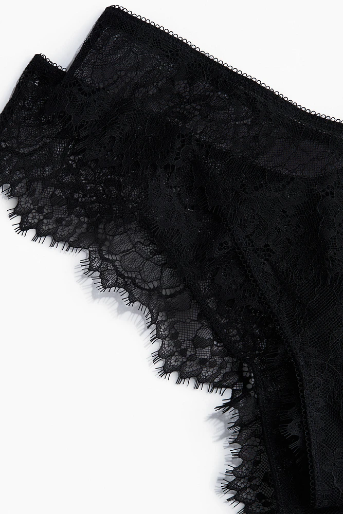 2-Pack Lace Brazilian Briefs
