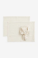 4-piece Placemat and Napkin set