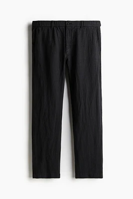 Regular Fit Linen Pants