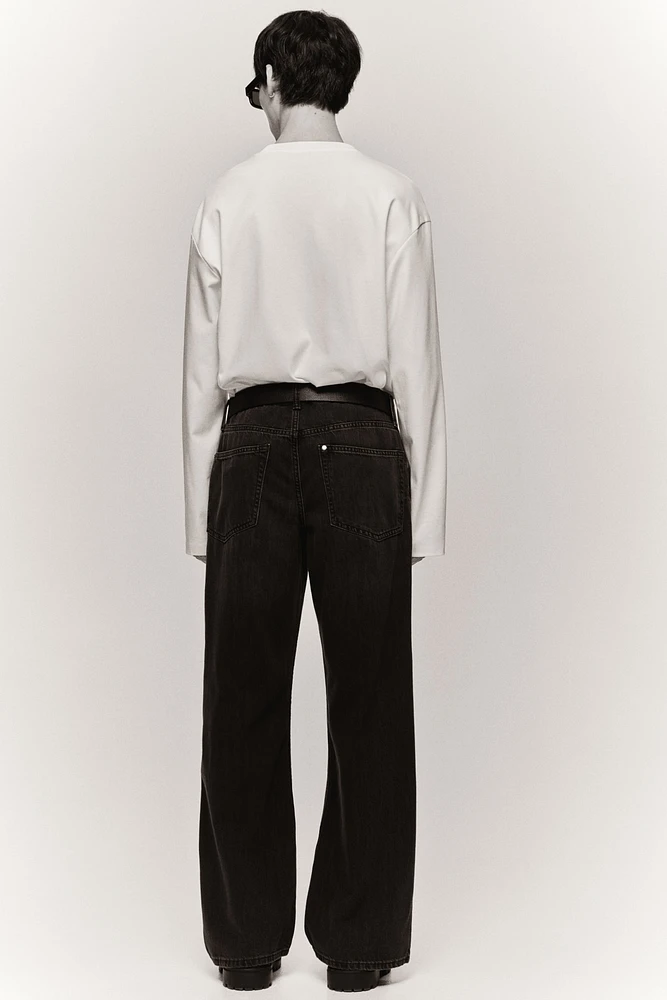 Straight Loose Lightweight Jeans