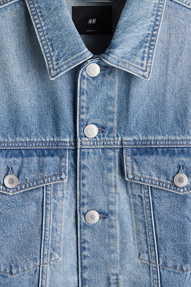 Loose-Fit Denim Jacket
