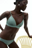 Push-Up Triangle Bikini Top