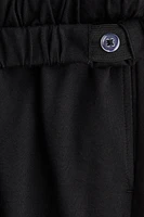 Wide-Leg Jersey Pants