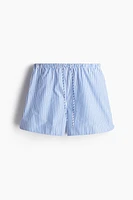 Cotton Shorts with Drawstring