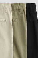 3-Pack Cotton Chino Shorts