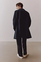 Slim Fit Wool-Blend Coat