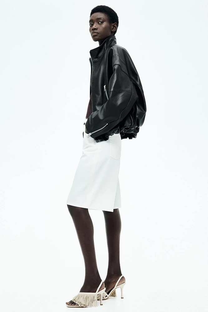 Denim Bermuda Shorts
