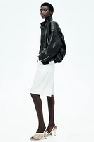 Denim Bermuda Shorts