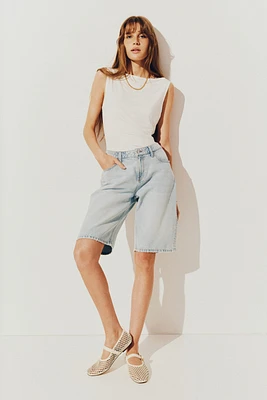 Short Bermuda classique en denim