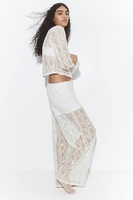Hole-Patterned Pants