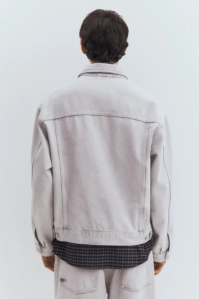 Loose-Fit Denim Jacket