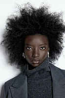 Cashmere-Blend Turtleneck Sweater