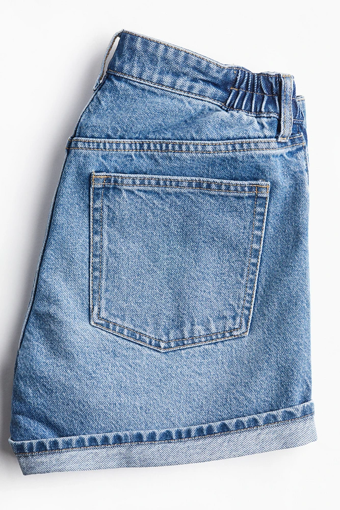MAMA Denim Shorts