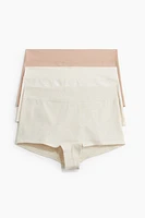 3-pack Cotton Shortie Briefs