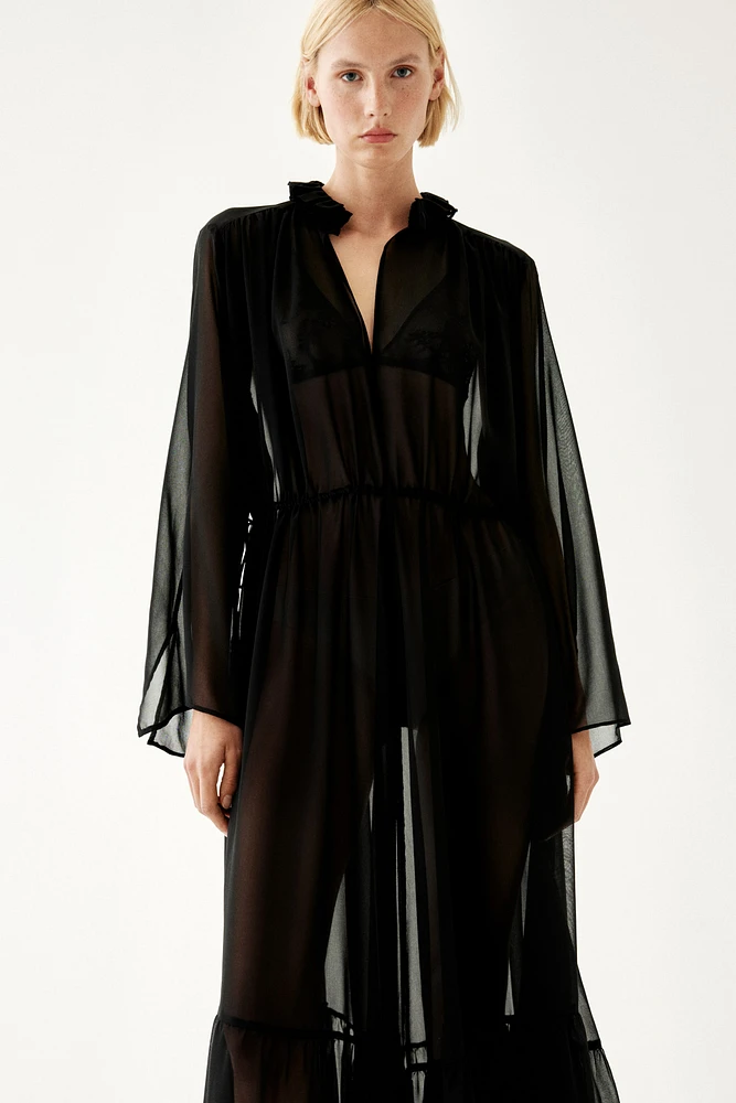 Sheer Maxi Dress