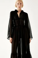 Sheer Maxi Dress