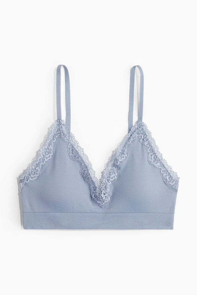 Seamless Padded Soft-Cup Bra
