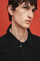 Veste utilitaire en nylon à coupe régulière