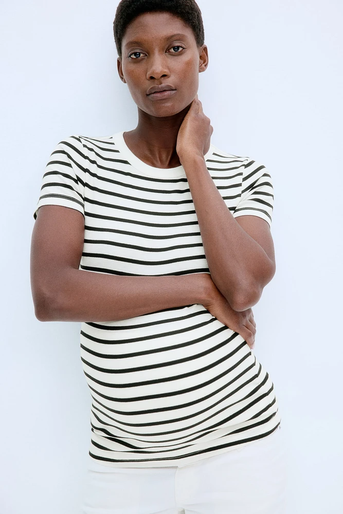 MAMA Ribbed Top