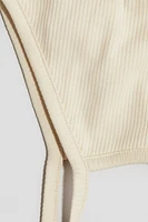 Cotton Bonnet with Ear Appliqués