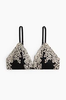 Padded Soft-Cup Lace Bra