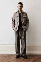 Veste saharienne coupe classique