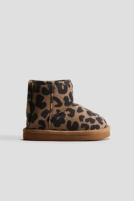 Fluffy-Lined Boots