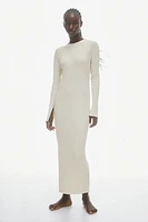 Long Rib-knit Dress