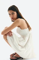 Embroidered-Detail Dress