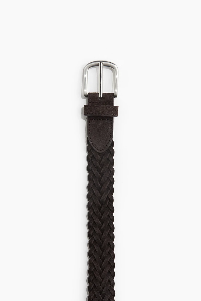 Braided Leather Belt