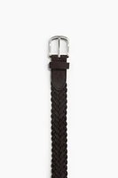 Braided Leather Belt