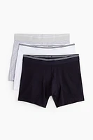 3-pack Mid-Length Boxer Briefs with Lycra®